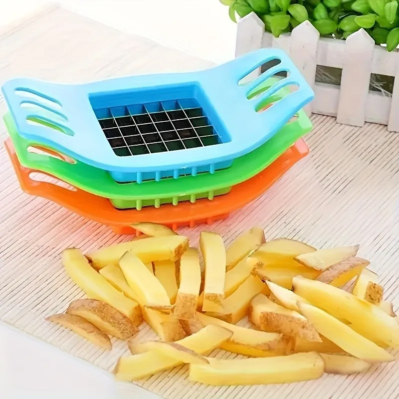 2 random color multi-purpose kitchen slicers - can quickly prepare french fries and salads