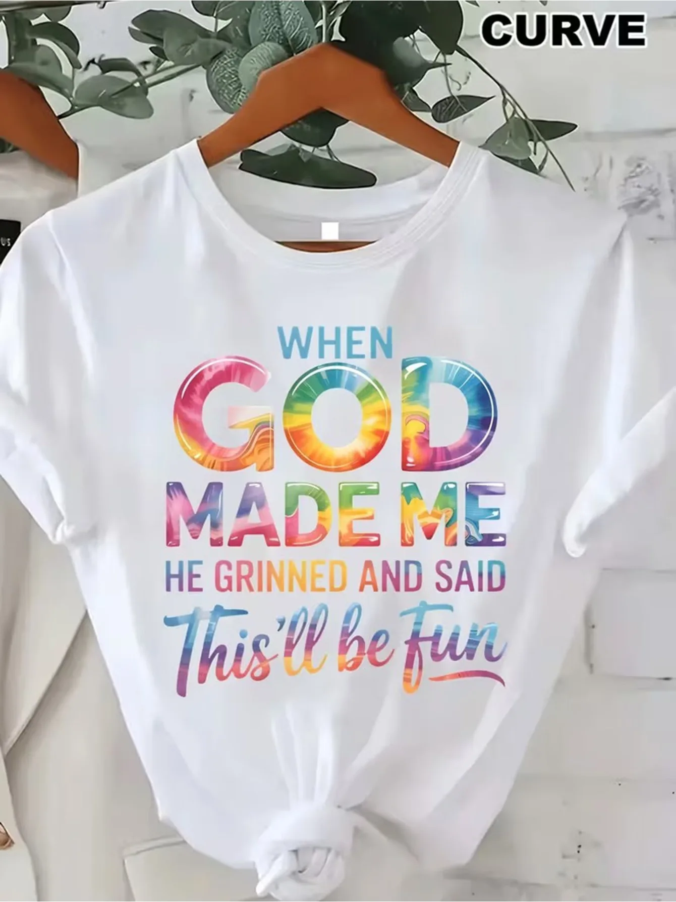 Stylish Short-Sleeved T-Shirt, Casual Crew Neck Short Sleeve T-Shirt, Comfortable Fabric, Street Style Trendy Top, Multiple Sizes to Fit Most Body Types, Holiday Gifts