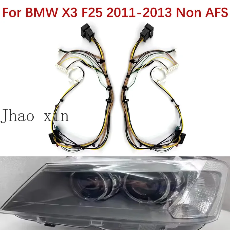 

Комплект внутренней проводки с разъемами для BMW X3 F25 2011-2013 без AFS, для фар головного света
