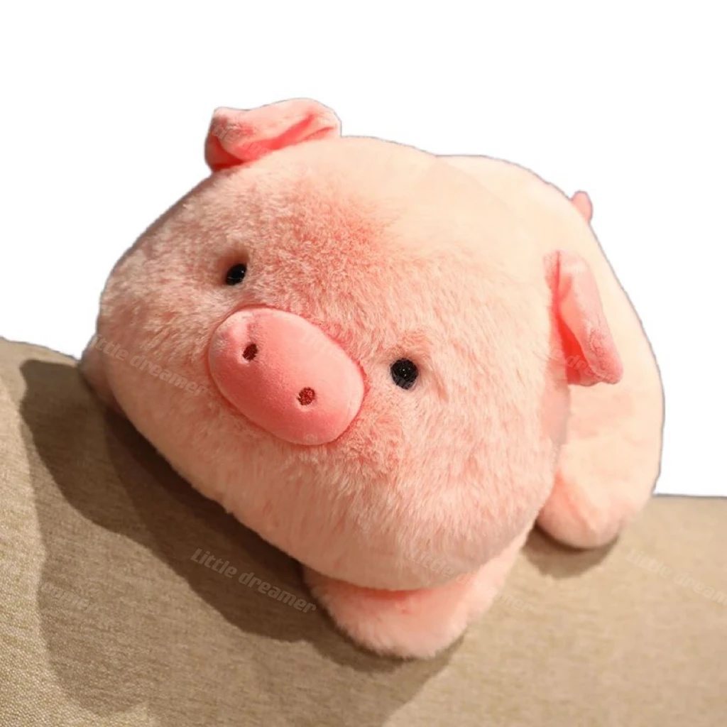 25/35/50cm Kawaii Soft Pig Plush Toys Ultra Soft Fatty Piggy Stuffed Animal Dolls Cushion Sleeping Plush Companion Gift for Kids