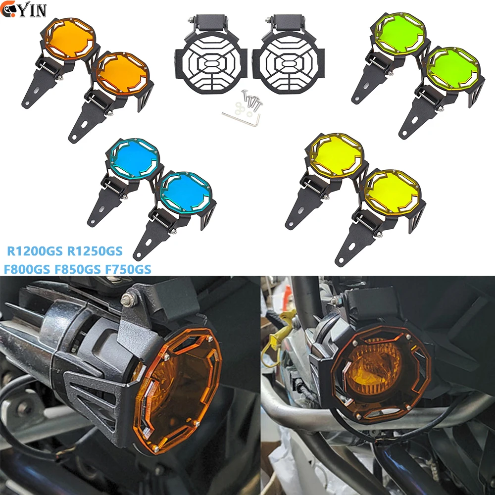 

Fit For BMW G310GS F850GS F750GS ADV 40 Years GS R1250GS Adventure 2022 Motorcycle Flipable Fog Fog light Protector Guard