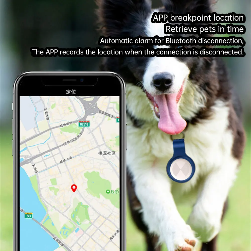 Pet Loss Prevention Locator, Alta Qualidade, Segurança, Anti-Lost, Anti-Lost, Rastreador de Segurança, Compatível