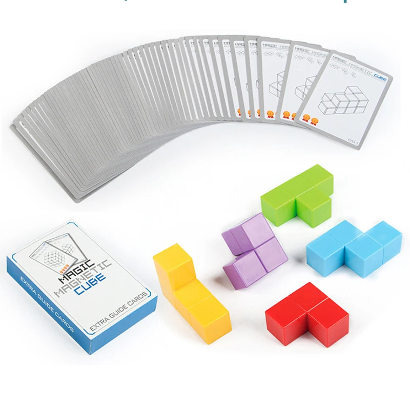 Cube Magneet Magnetische Blokjes Speeltjes Cubo Puzzel Educatief Speelgoed Meerdere Vormen Magic Cube Kerst Verjaardag Geschenken