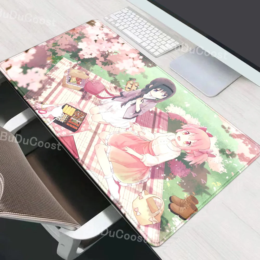 Anime MAGICAL GIRL MADOKA mousepad INS Tide Large Cartoon Anime Gaming teclado mouse pad Keyboard Mouse Mats DeskMat Accessories