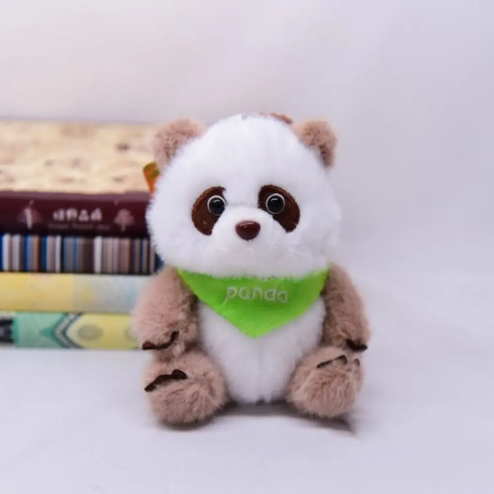 

Delicate Cute Panda Keychain Cartoon Soft Pendant Animal PP Cotton Car Key Ring Girl
