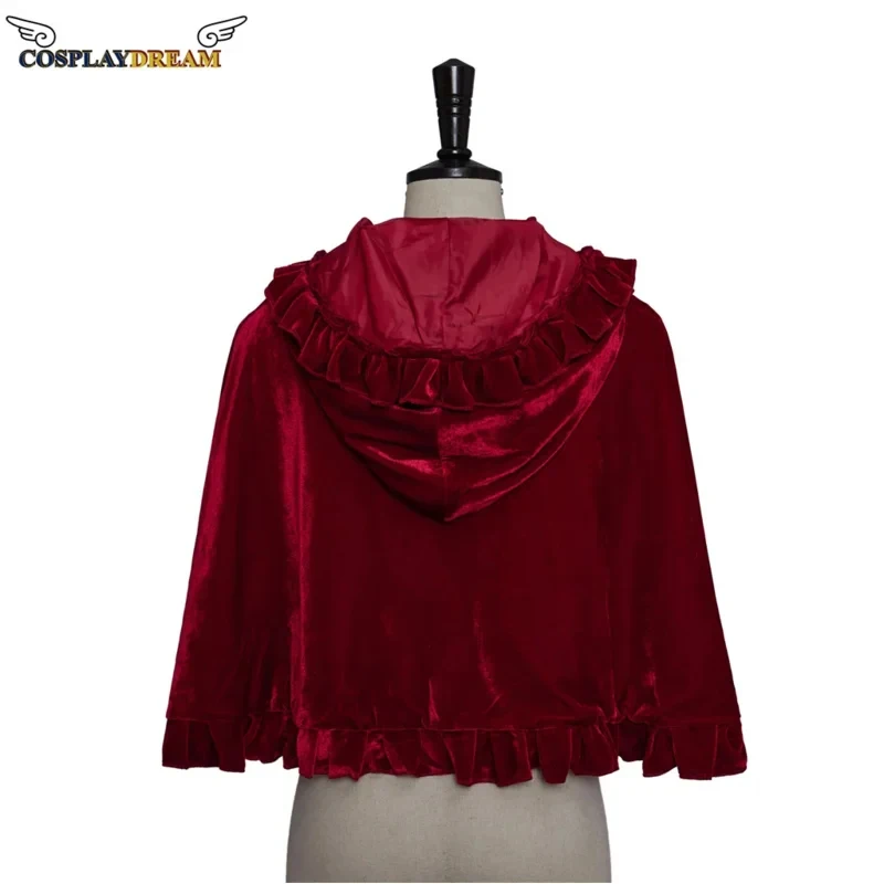 

x,3;f\6;h/New(in stock) Dickens Cloak Costume Victorian Gothic Medieval Lolita Steampunk Collar Ca6;j'3\y,8/