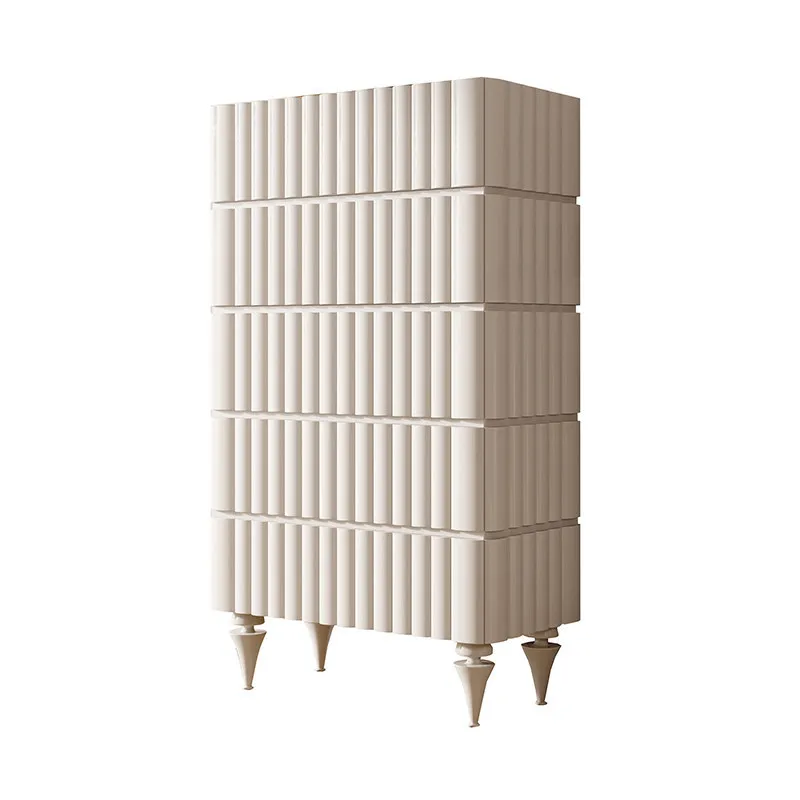 

Bedroom locker, bedside table, solid wood six-bucket entrance cabinet