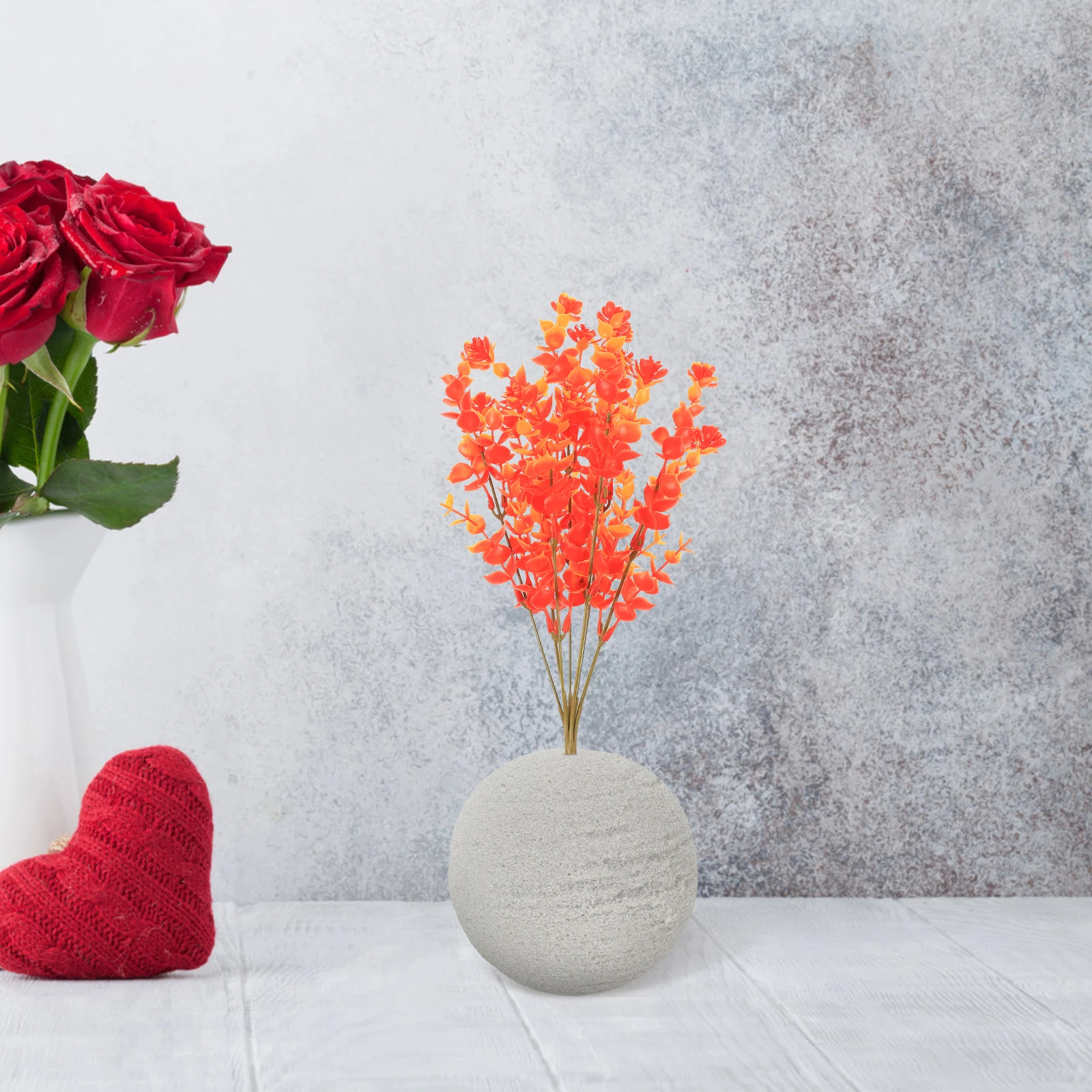 

2 Pcs Touch Wedding Decoration Bouquet Phenolic Resin Floral Sponge Florist Supplies