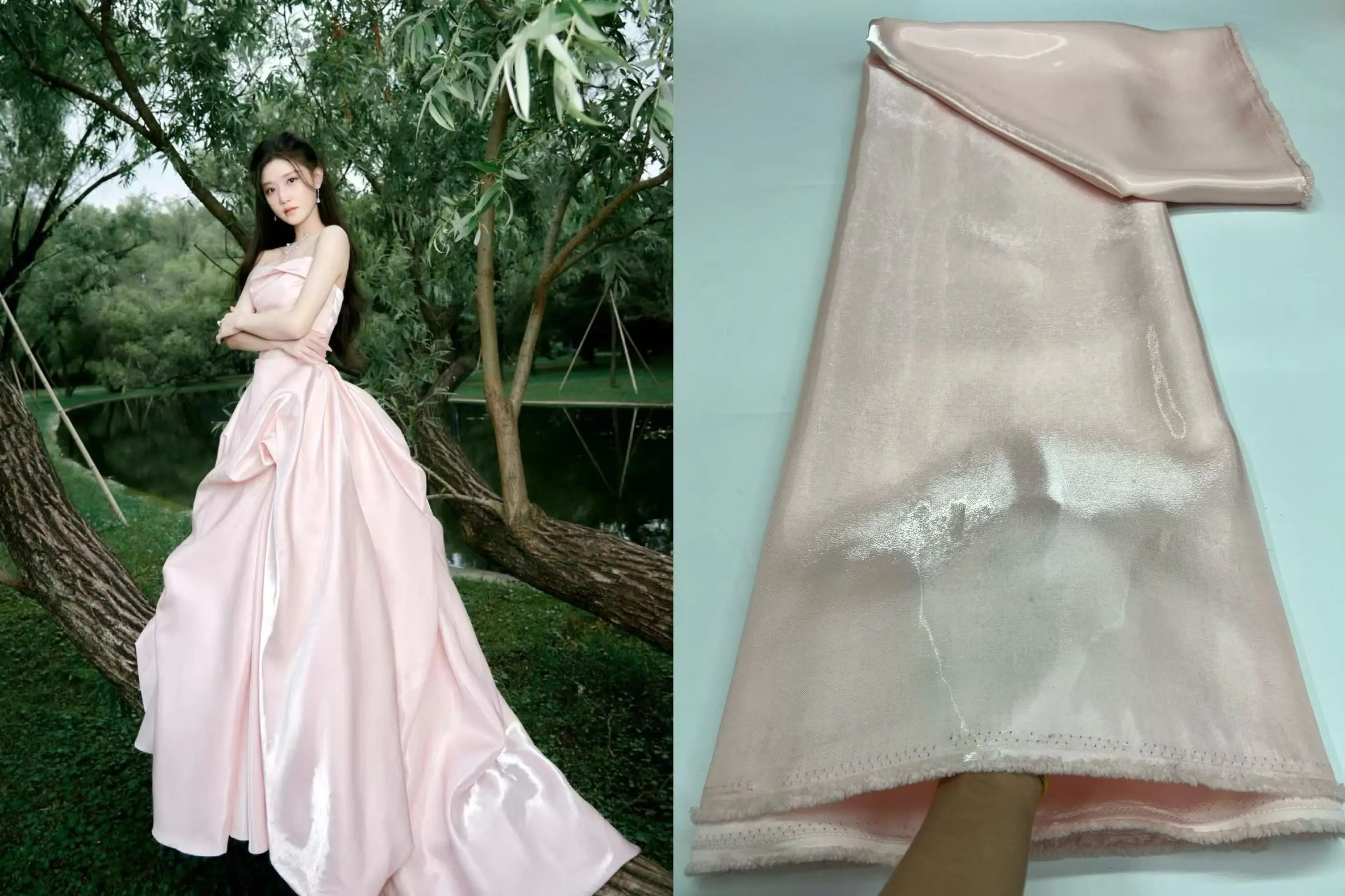 

New Arrival Pink African Tulle Lace Fabric 2026 High Quality French Lace Fabric For Women Wedding Party Dress Diy Sew LR26101