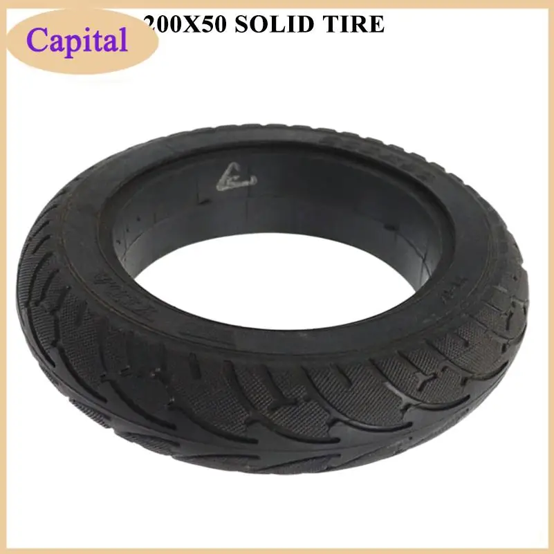 High quality tires 200X50 solid tires non pneumatic tires, suitable for 8-inch scooter tires