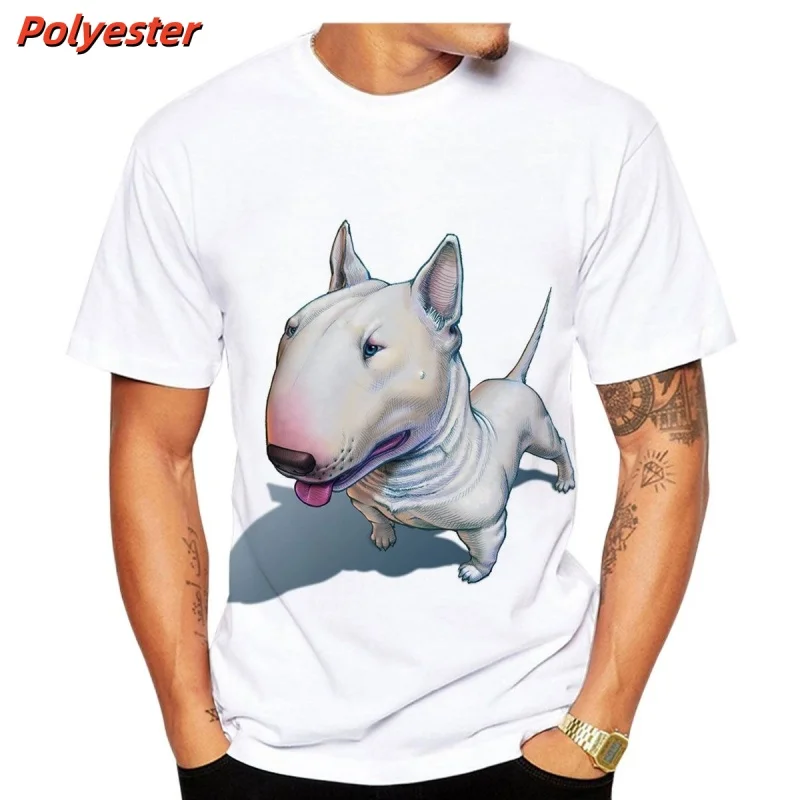 

Футболка с 3D принтом Cool Fierce Dog для мужчин, забавные футболки с животным узором, летние повседневные свободные топы с круглым вырезом, футболки с короткими рукавами