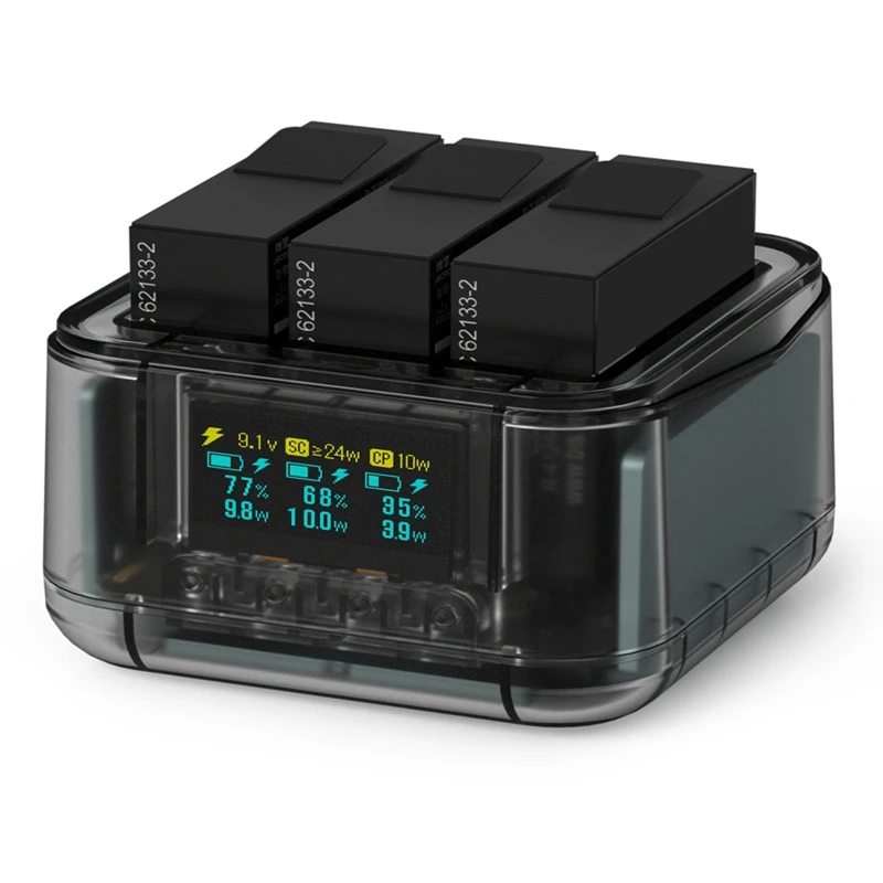 Support de charge rapide pour Insta360 Acepro2, triple chargeur intelligent Acepro, majordome