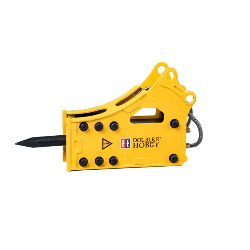 Acoplador de enganche rápido de Metal doble E EC160E/cubo grande/pinza/martillo para modelo de excavadora hidráulica RC 1:14 E010 E111