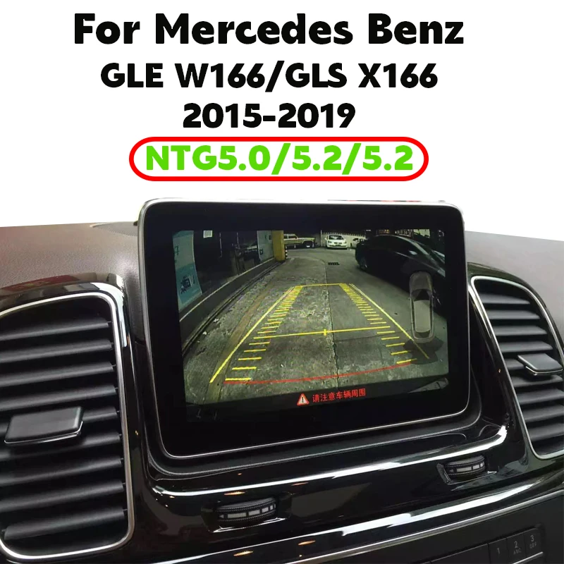 

Reversing Camera Interface Recoder For Mercedes Benz GLE GLS W166 X166 2015-2019 NTG5.0 5.1 5.2 System Reverse image Assist