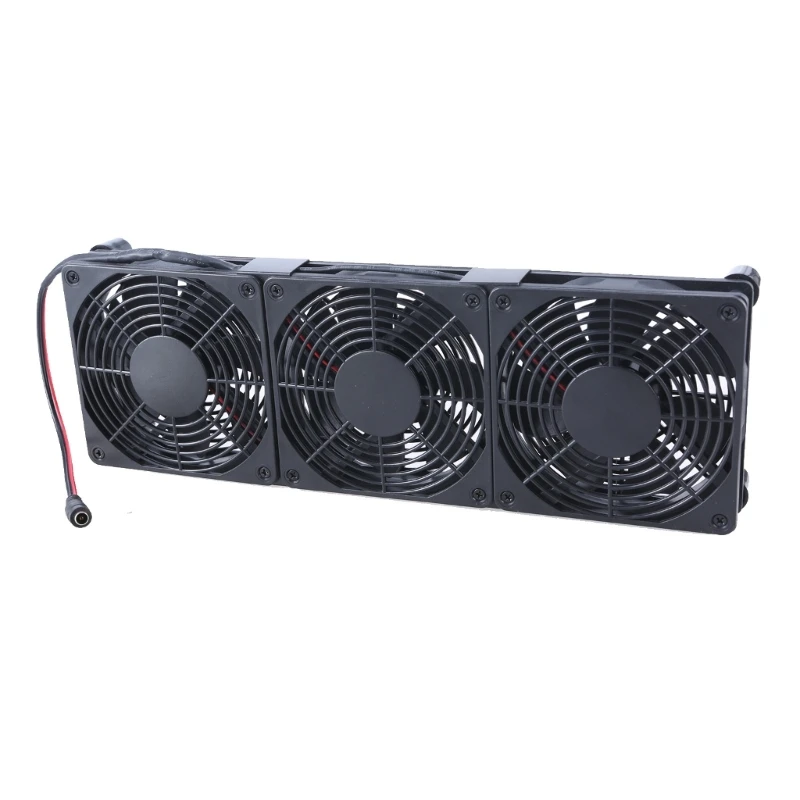 AC100V 240V to DC3V-12V2A Cooling Fan High Speed Large Airflows Mining Machine Workstation Cabinet Server Radiator