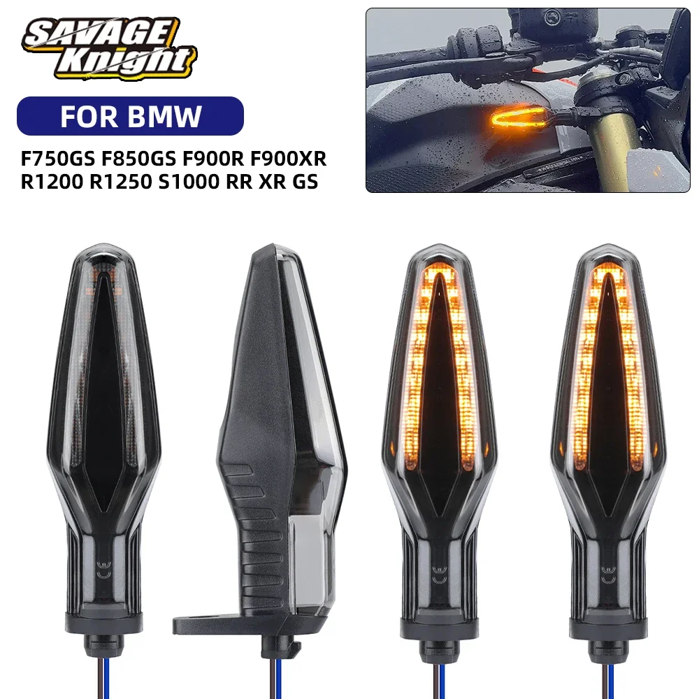 

2024 LED Turn Signal Indicator Light For BMW R1200GS R1200R R1250GS R1250R LC ADV F750GS F850GS S1000RR S1000XR G310GS G310R