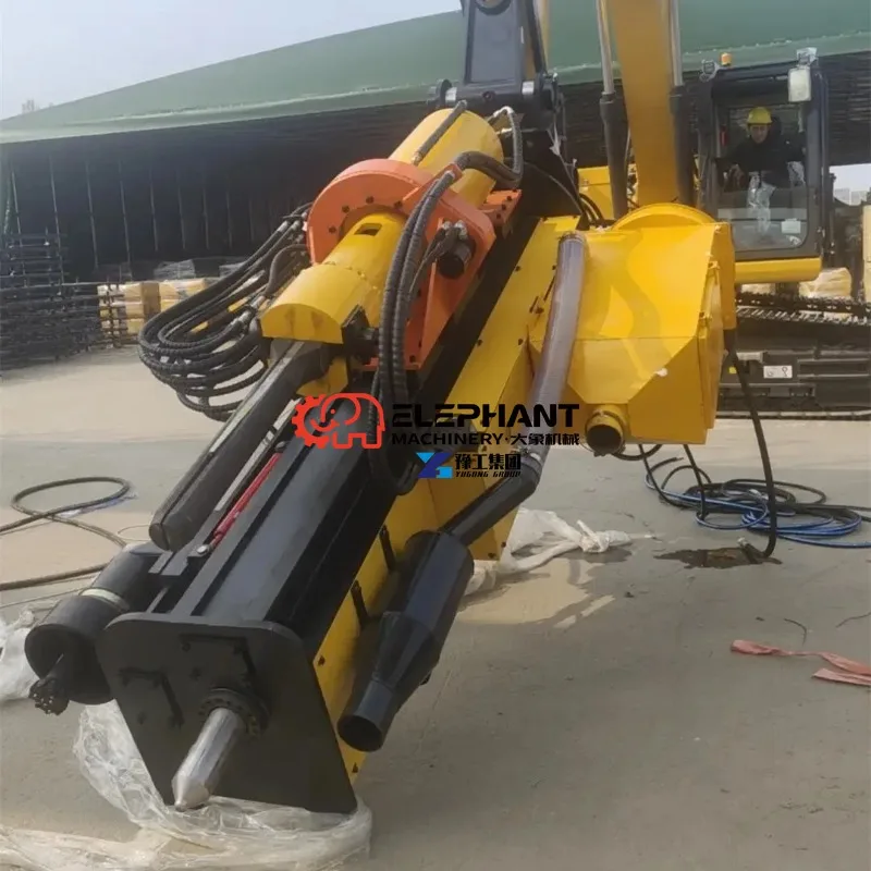 Drilling Splitting All-in-One Rock Splitter Machine Combined Hydraulic Drill Splitting Device Labor-saving ConstructionMachinery