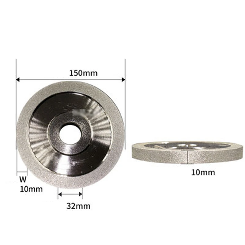 

125MM CBN diamond grinding wheel special sharpener ceramic tungsten steel milling cutter alloy parallel grinding wheel