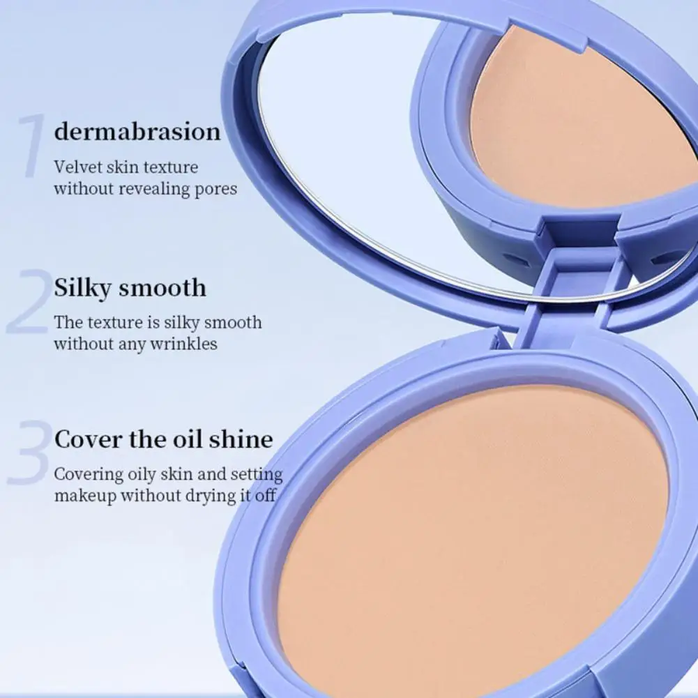 مسحوق لايف جيرلز المضغوط للتحكم في الزيت، بودرة ناعمة من ماركة فحم الكوك بدون أثر، مسحوق تبييض البشرة الباهتة المقاوم للماء #4