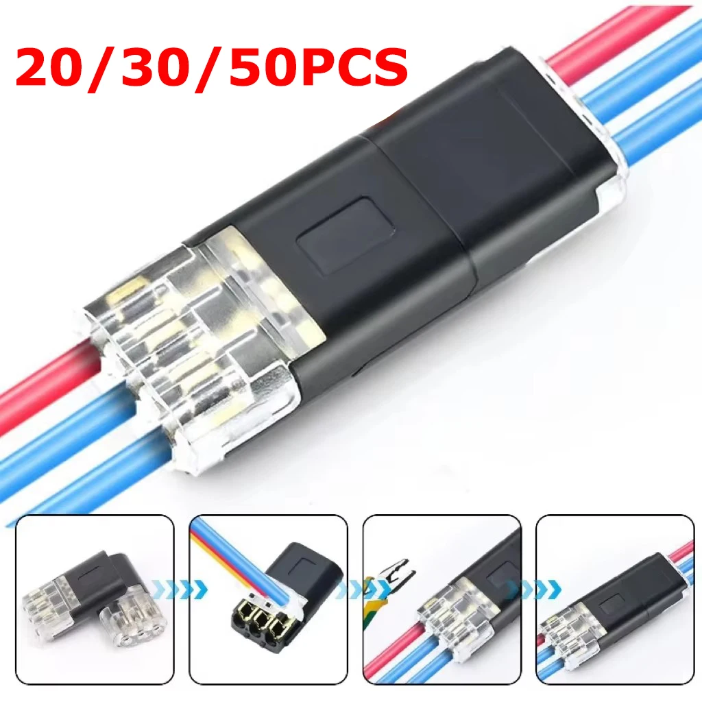 

D1 D2 D3 Electric Wire Connector No Strip Line Cable Interconnection Detachable Automotive Terminal Plug Quality Grade Reliable