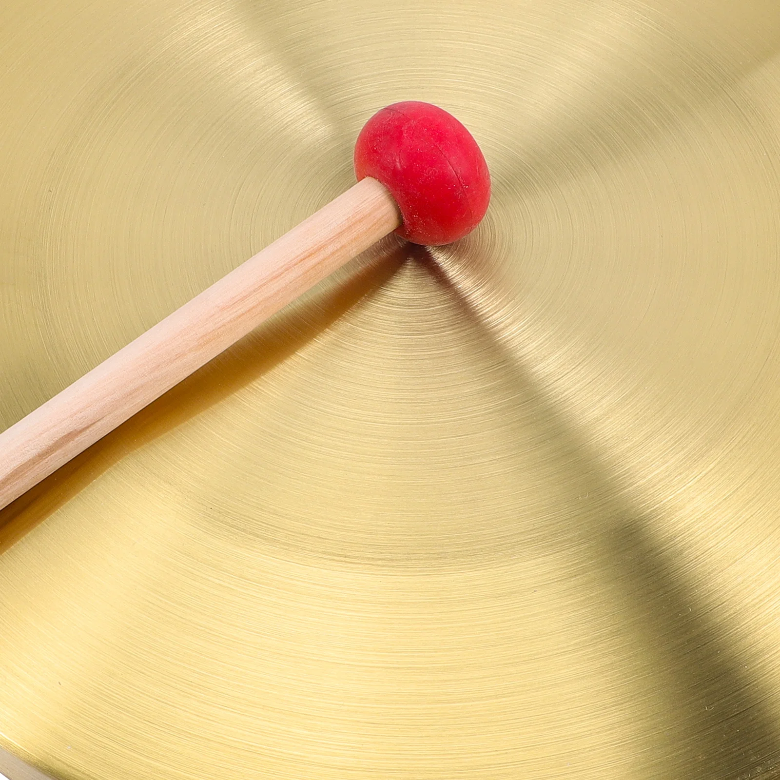 

Portable Copper Gong Loud Warning Percussion Instrument Anti-Flood Gong Handheld Musical Party Props Copper Cymbals