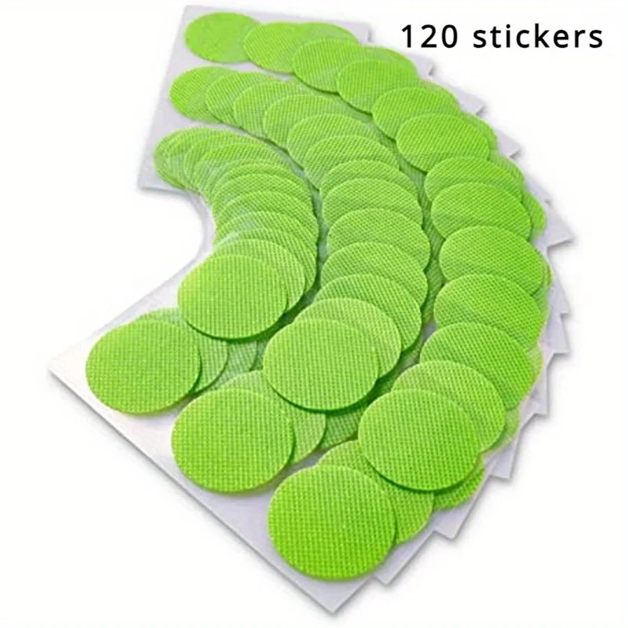 120PCS Plant Essential Oil Mosquito Repellent Patches for Babies - Cute and Portable Outdoor Mosquito-Repelling Patches