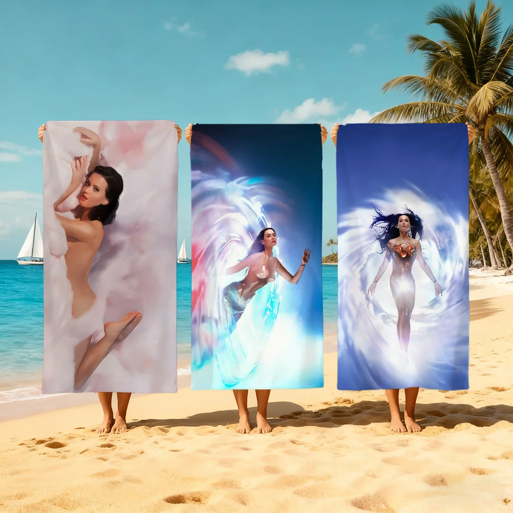 K-Katy SINGER полотенце большое быстросохнущее мягкое пляжное полотенце из микрофибры P-perry для путешествий, фитнеса, сауны, купания, кемпинга