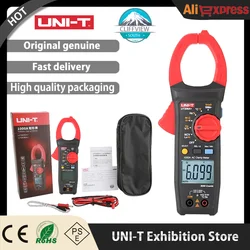 UNI-T Digital Clamp Meter UT205A+ UT206A+ 1000V AC DC Voltage 1000A Current Auto Range Temp Resistance Multimeter Ammeter Tester