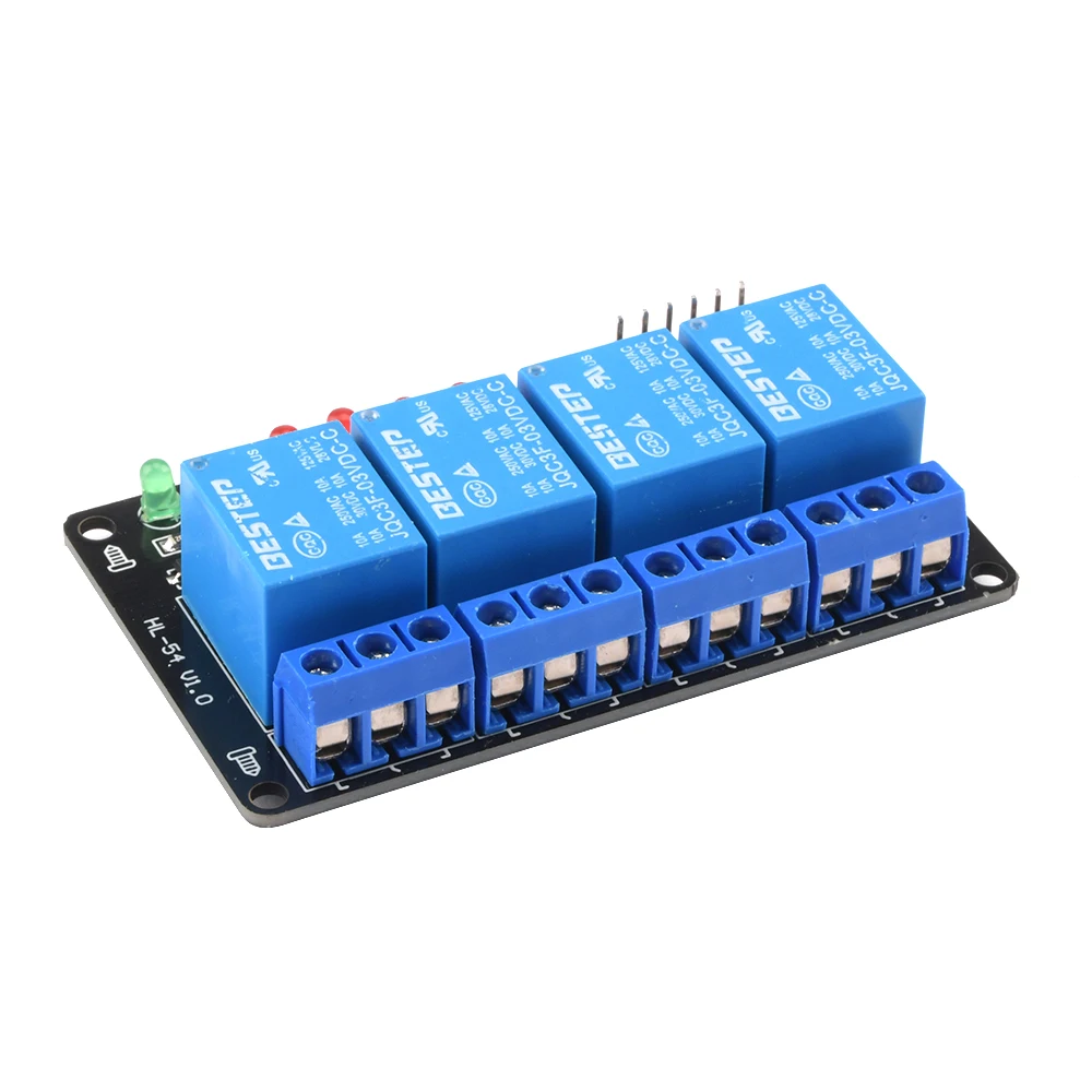 3V 3.3V 1 Channel/2 Channel/4 Kanaals Relais Module Laag Niveau Trigger Met Photorelay Uitgang arduino 1/2/4 Kanaals Relais Module