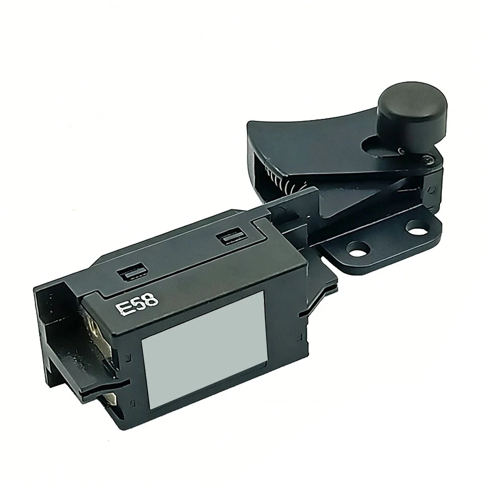 Power Tool Switch Angle Grinder Switch Precise Fitment Easy Installation Black Finish Compact Design Reliable Performance