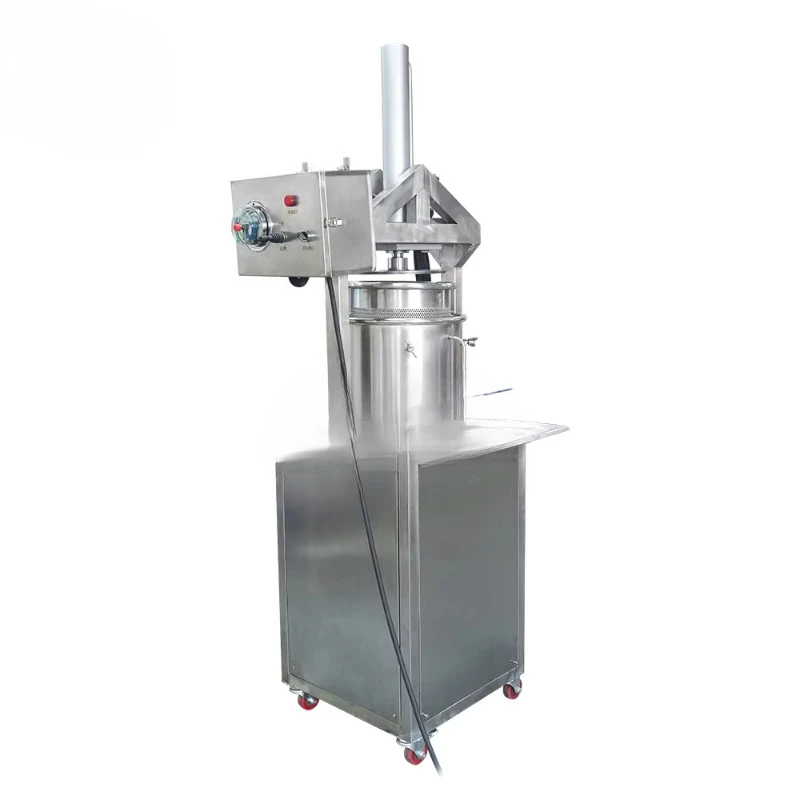 10 ton small electric hydraulic beeswax press for beekeeping