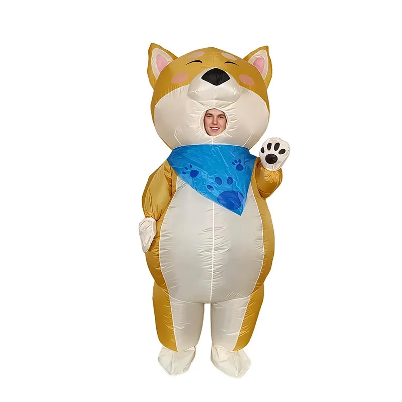 Disfraz Inflable De Shiba Inu Para Adultos, Lindo Disfraz De Perro Para Halloween, Para Fiestas Temáticas, Altura 150-190 Cm, Shiba Inu — -51%, 51.72€ Coupon, from 49.69€ – 51% descuento – €49.69