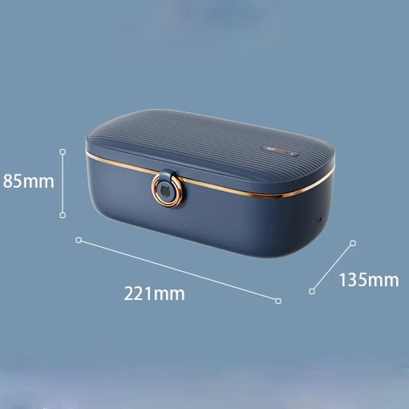 Stainless Steel Multifunctional Electric Heating Lunch Box Smart Reservation Food Storage Container for Student