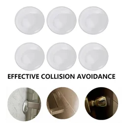 Doors Stopper Soft Silicone Wall Protector Self-adhesive Door Handle Bumper Non-slip Round Doors Stop Muffler home improvement