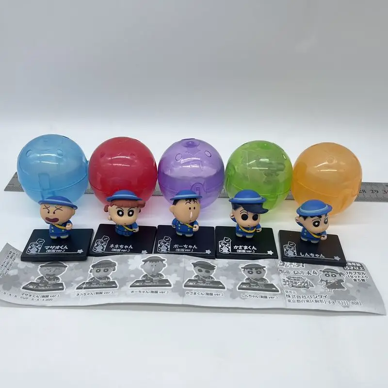 منتج جديد متوفر في المخزون بيضة ملتوية شياو شين أداي ساكورادا تشنغنان Q-النسخة ديكور سطح المكتب زي رياض الأطفال 4 تذكارية