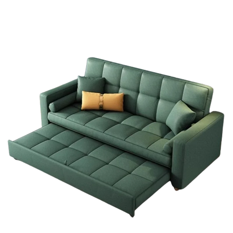 

-For Living Room Sofa Chairs Simple Relaxing Cute Wood Floor Sofa Puffs Lounge Desk Divano Letto Hotel Furniture