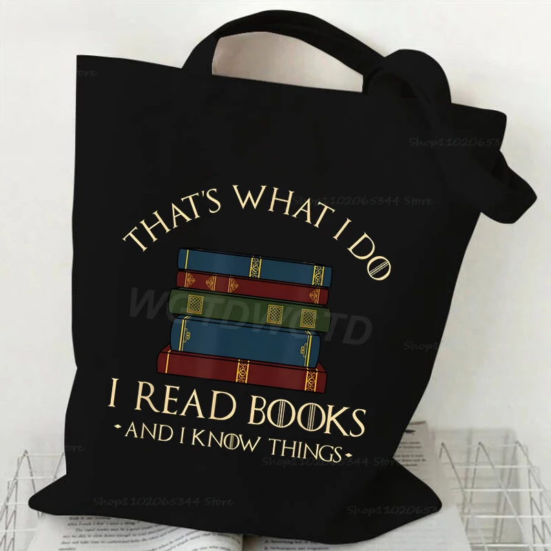 Funny Maths Canvas Tote Bags Women Men Mathematician Harajuku Pattern Shopping Bag Books Lover Bookworm Design Handbag Gifts