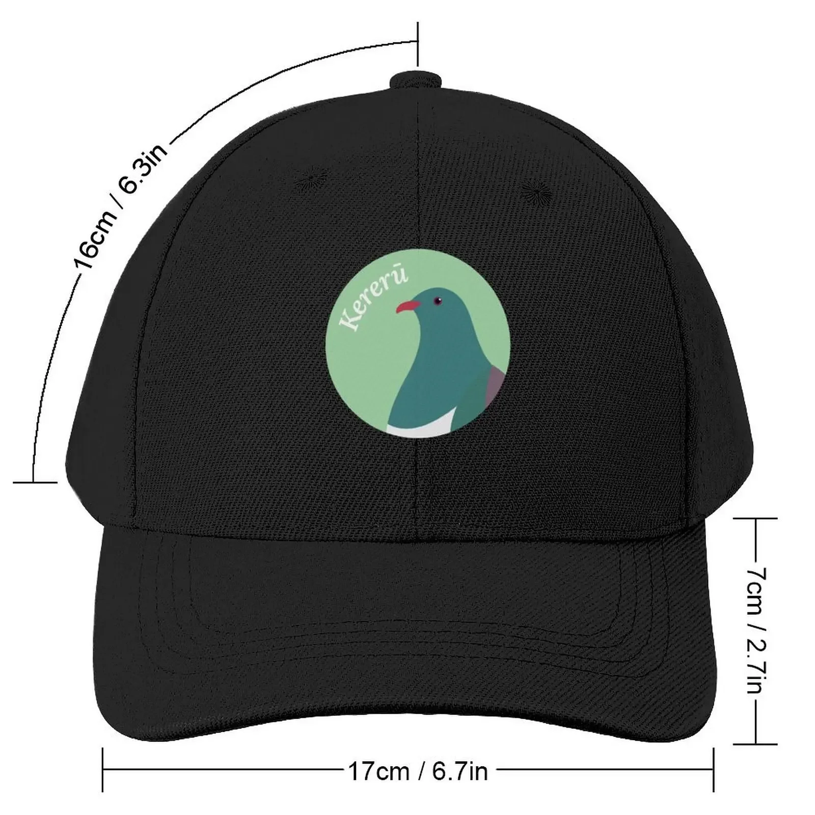 New Zealand Bird Kereru Wood Pigeon Baseball Cap dad hat Beach Bag Hood Golf Women Men's