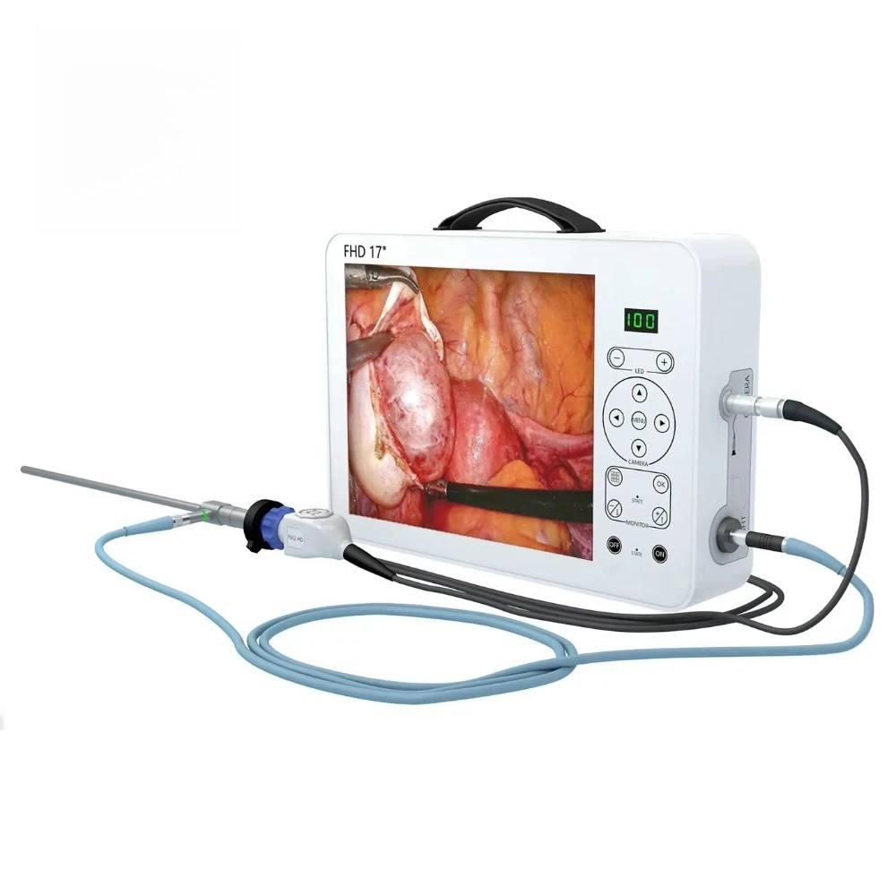 Veterinary Portable ENT Endoscope System Integrated Endoscope Full high definition
