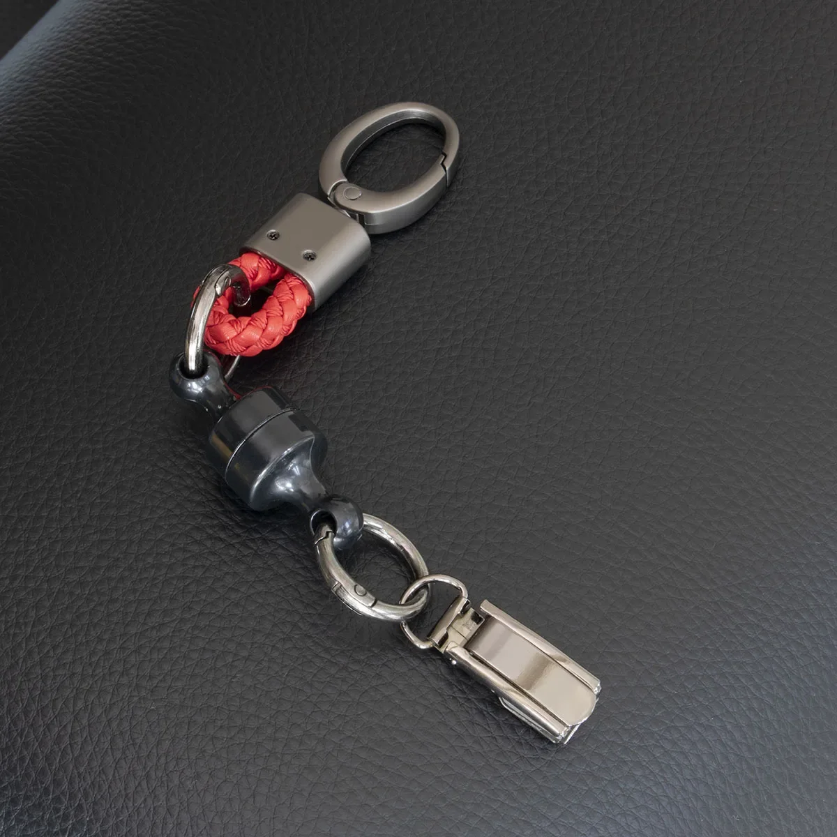 Golf Magnetic Putter Keeper Cover Clamp Holder Golf Accessory Keyring - Detail Angle #05