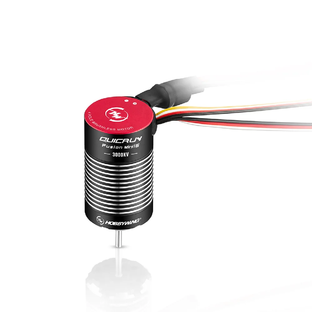 HOBBYWING QuicRun Fusion Mini16 3000KV محرك مقاوم للماء بدون فرش + ESC نظام طاقة المحرك المتكامل للسيارات الزاحفة RC