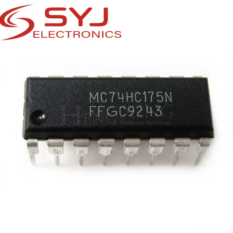 

10 шт. SN74HC175N 74HC175 DIP-16