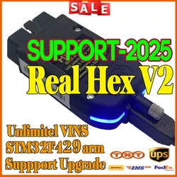 2026 NEWEST Real HEX-V2 UPDATE V25.3 VAG HEX V2 Usb Interface Vag Com Diagnostic Coding Function Unlimit Multilingual VCDS TOOL