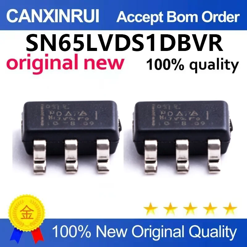 （5pcs-10pcs）Brand new original SN65LVDS1DBVR silk screen SAAI SOT23-5 buffer/driver/transceiver chip