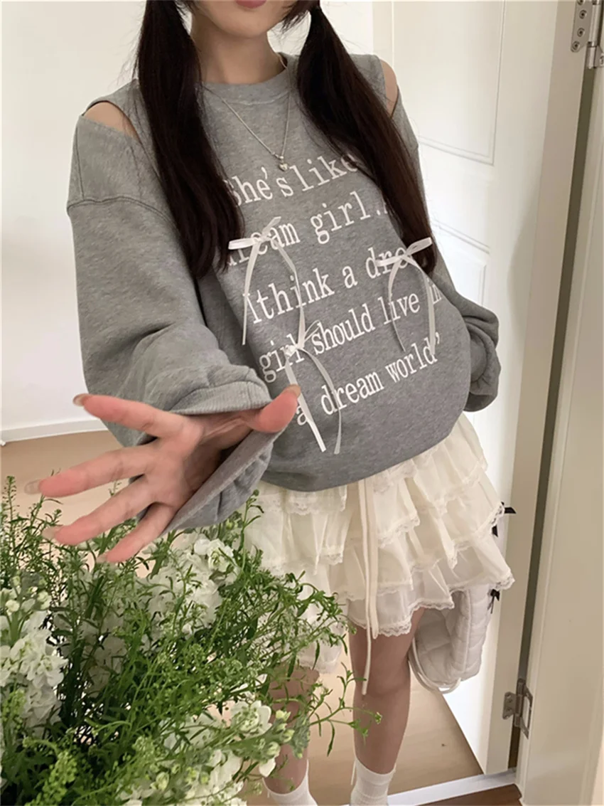 Plamtee Zomer Cake Mini Rokken Vrouwen Chique Elegante Losse Sweatshirts Uitgehold Dagelijks Lieve Meisjes 2024 Nieuwe Casual Office Lady