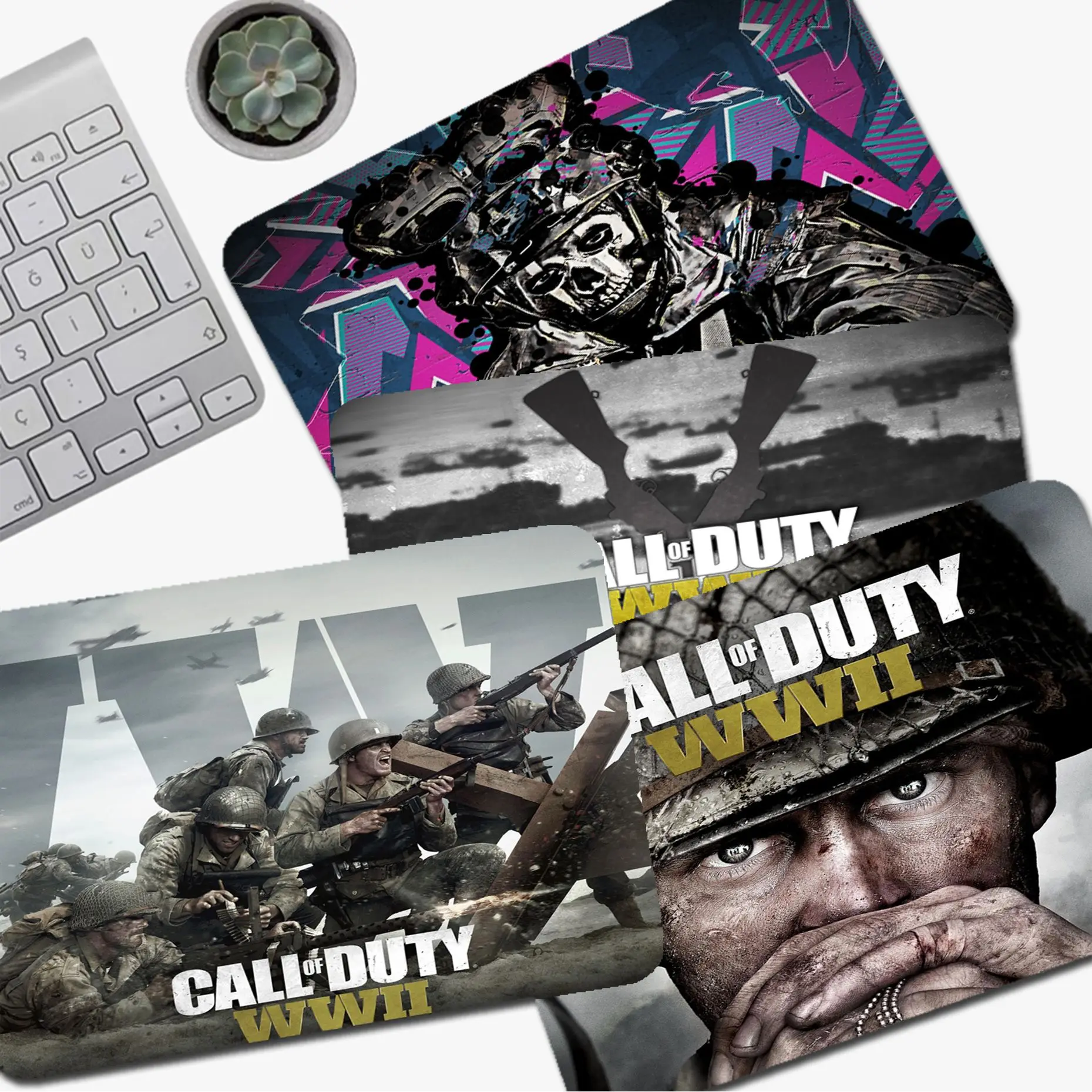 C-Call Van D-Duty Muismat Antislip Gaming Muismat Gamer Bureaumat Toetsenborddecoratie Mause Pad Kantoorbureau Accessoires