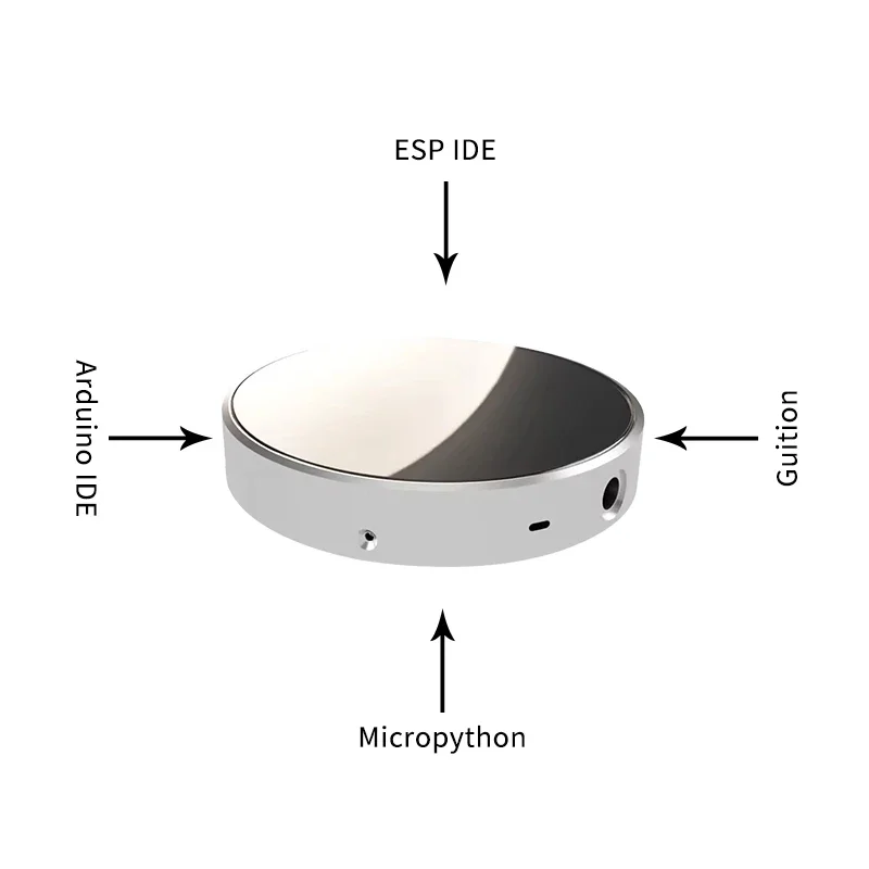 1.8-inch round screen QSPI 360 * 360 IPS display ESP32-S3 8M PSRAM 16M FLASH secondary screen AIDA64 pickup spectrum electronic