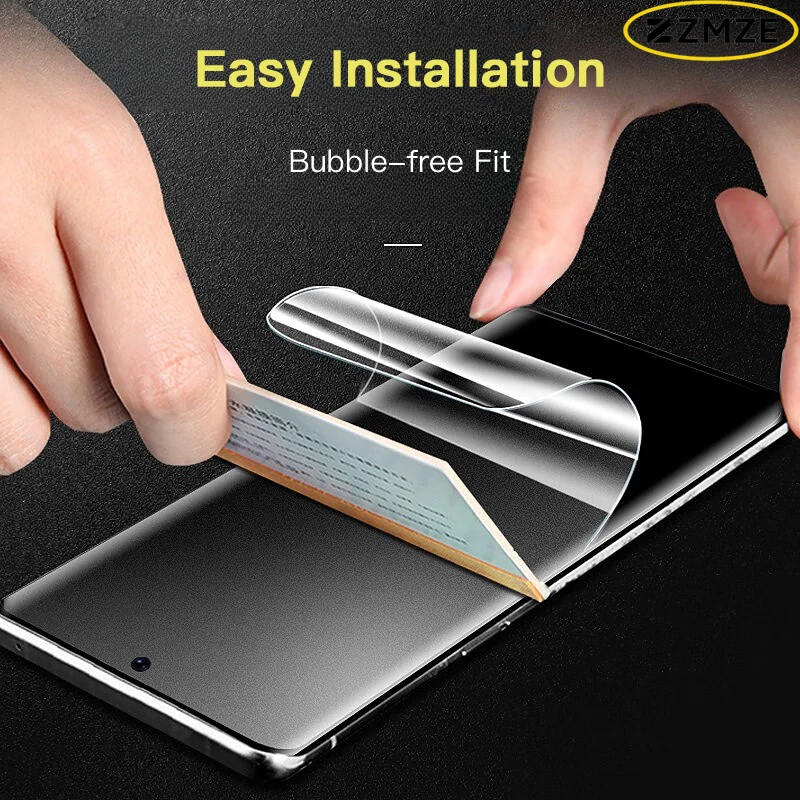 Matte Hydrogel-Folie für MOTOROLA Edge 60 50 40 30 70 Fusion Ultra Pro Neo 2023 2024 2025 Anti-Fingerabdruck Displayschutzfolie – Detail 4