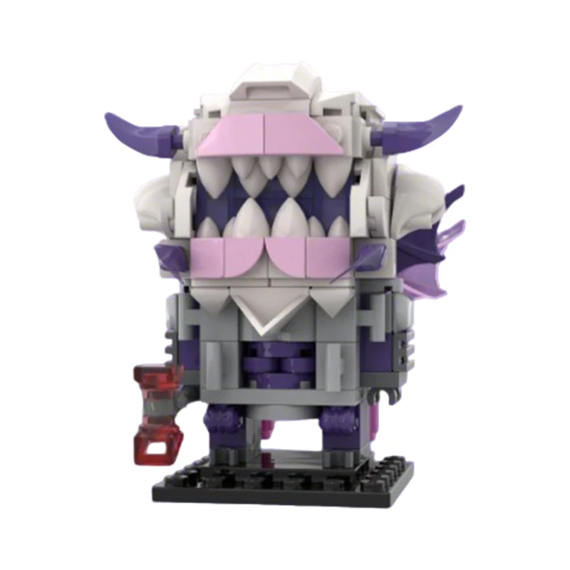 183 PCS Cartoon Dolls Winter Hunter Themed Model MOC Customize Modular Building Block Creative Design DIY Boys Holiday Toy Gifts