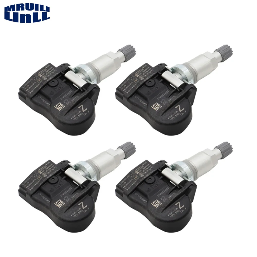 

4pcs NEW Tire Pressure Sensor TPMS 40700-3JA0A 40700-3JA0B 433MHz For 2013-2019 Infiniti Q50 Q60 Q70 QX50 QX56 Nissan